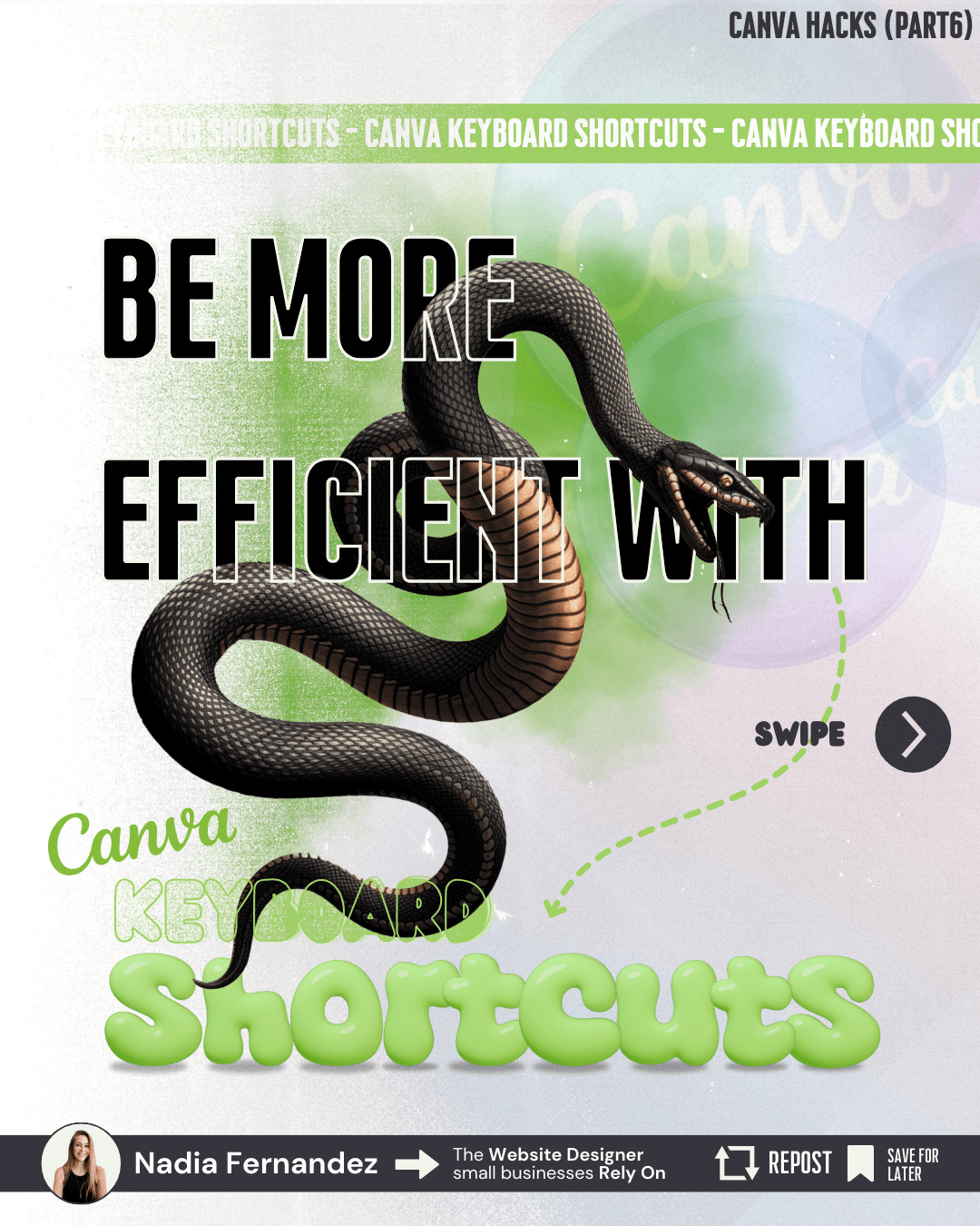 Canva Hacks Part 6 ➝ Every Canva Keyboard Shortcut You Need